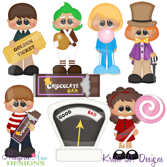 Chocolate Factory SVG Cutting Files Includes Clipart - Click Image to Close